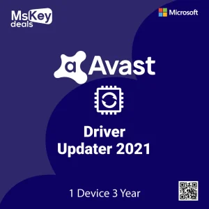 Avast Driver Updater (2021) 1 Device 3 Year