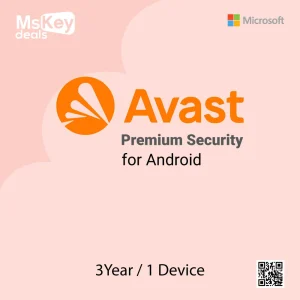 Avast Mobile Security Premium for Android - 3-Year / 1-Device