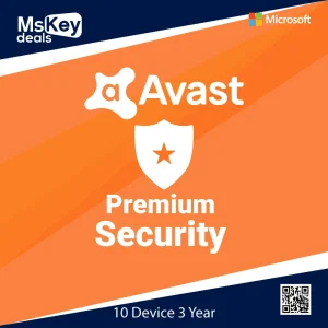 Avast Premium Security 10 Devices 3 Years