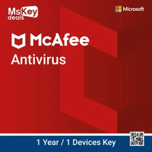 McAfee Antivirus 1Y 1PC