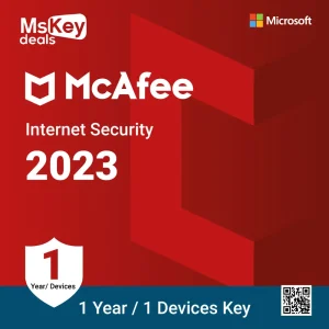 McAfee Internet Security 2023 (1 Year / 1 Devices)