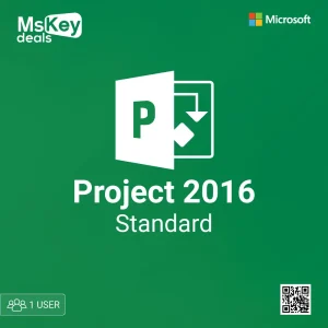 Microsoft Project 2016 Standard 1 user