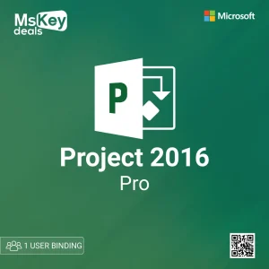 Microsoft Project pro 2016 1 user bind