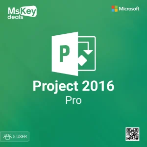 Microsoft Project pro 2016 5 user