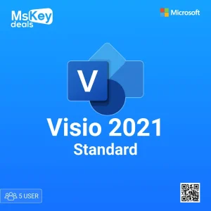 Microsoft Visio 2021 std 5 user