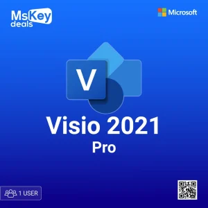 Microsoft Visio pro 2021 1 user