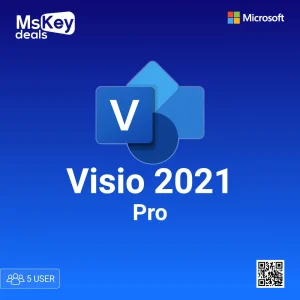 Microsoft Visio pro 2021 5 user