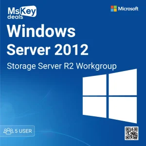 Win Storage Server 2012 R2 Workgroup 5 user