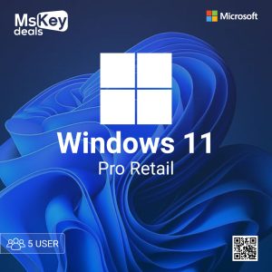 Windows 11 Pro Retail 5pc