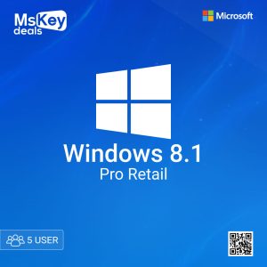 Windows 8.1 pro retail 5 user