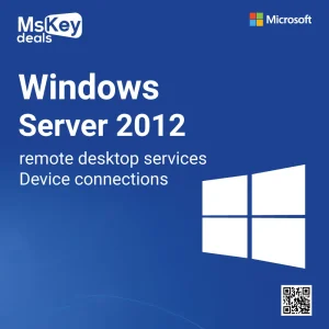 Microsoft Windows server 2012 remote desktop services device connections