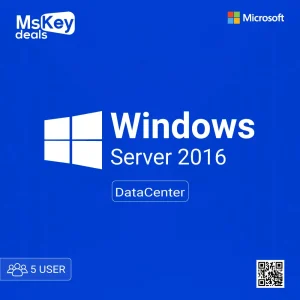 Microsoft Windows server 2016 datacenter 5 user