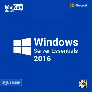 Microsoft Windows server 2016 essentials 5 user