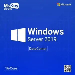 Microsoft Windows server 2019 datacenter 16 core