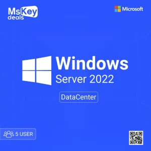 Microsoft Windows server 2022 datacenter 5 user