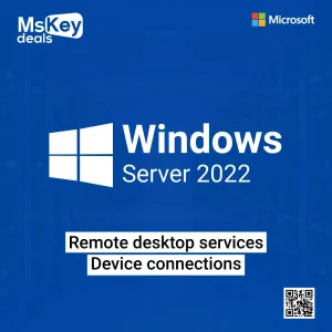 Microsoft Windows server 2022 remote desktop services device connections