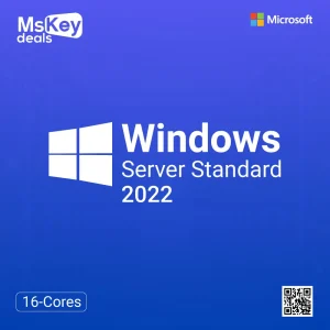Microsoft Windows server 2022 standard 16 core
