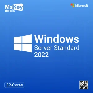 Microsoft Windows server 2022 standard 32 core