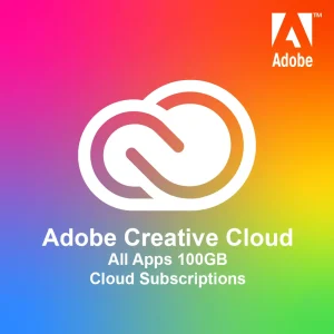 Adobe Creative Cloud All apps 100 GB Cloud Subscriptions