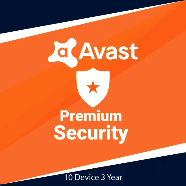 Avast Premium Security 10 Devices 3 Years