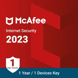 McAfee Internet Security 2023 (1 Year / 1 Devices)