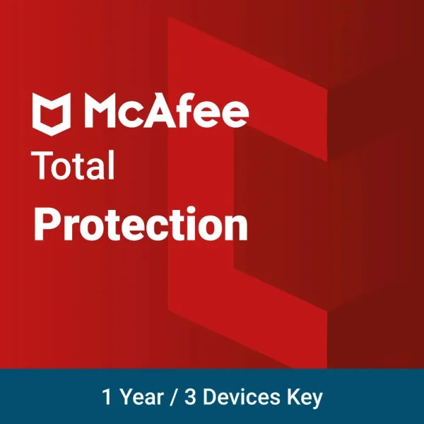 McAfee Total Protection 1Y 3D