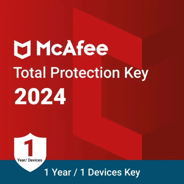 McAfee Total Protection 2024 Key (1 Year / 1 Device)