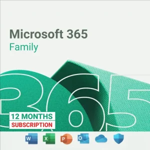 Microsoft Office 365 Family – 12 Months Subscription