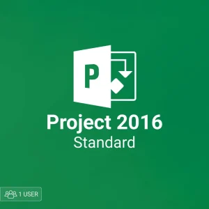 Microsoft Project 2016 Standard 1 user