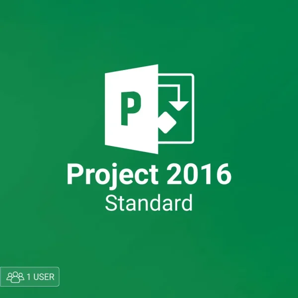 Microsoft Project 2016 Standard 1 user