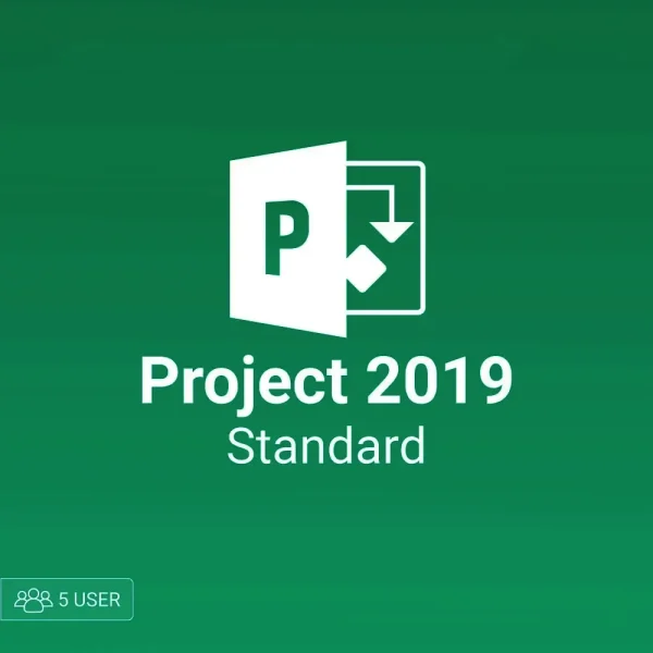 Microsoft Project 2019 Standard 5 user