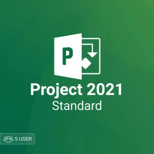 Microsoft Project 2021 Standard 5 user