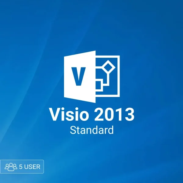 Microsoft Visio 2013 std 5 user