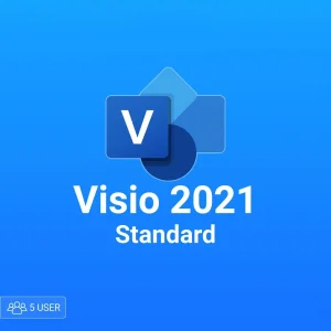 Microsoft Visio 2021 std 5 user
