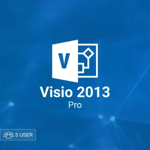 Microsoft Visio pro 2013 5 user
