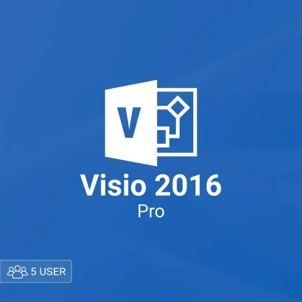 Microsoft Visio pro 2016 5 user