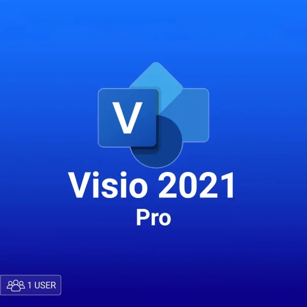 Microsoft Visio pro 2021 1 user