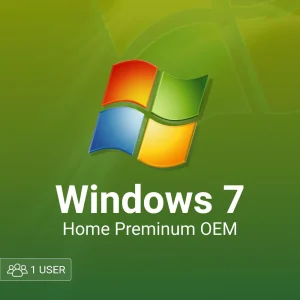 Microsoft Windows 7 home premium OEM 1 user