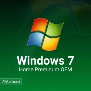 Microsoft Windows 7 home premium OEM 2 user