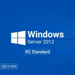 Microsoft Windows server 2012 R2 standard 5 user