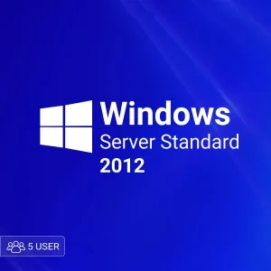 Microsoft Windows server 2012 standard 5 user