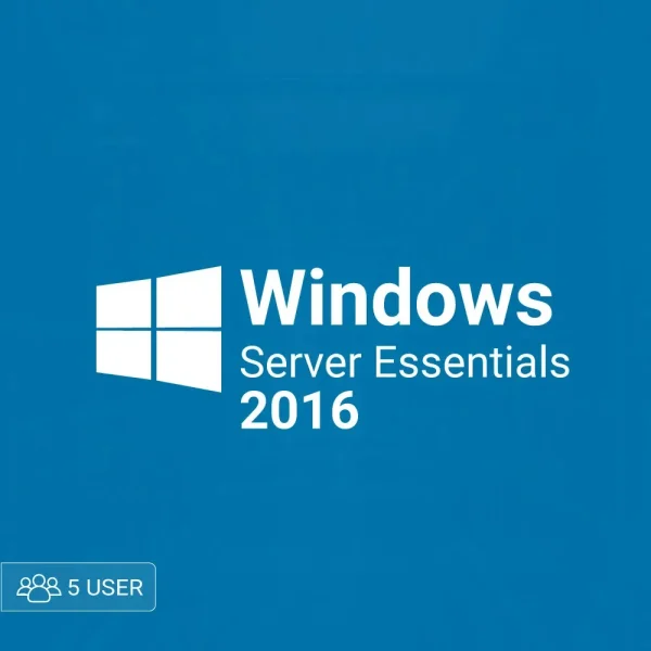 Microsoft Windows server 2016 essentials 5 user