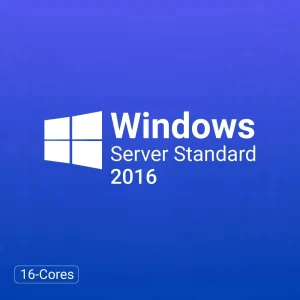 Microsoft Windows server 2016 standard 16-core