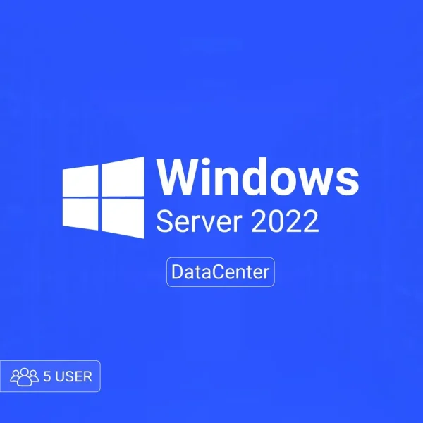 Microsoft Windows server 2022 datacenter 5 user