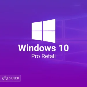 Windows 10 pro retail 5 user