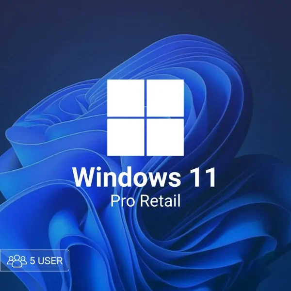 Windows 11 Pro Retail 5pc