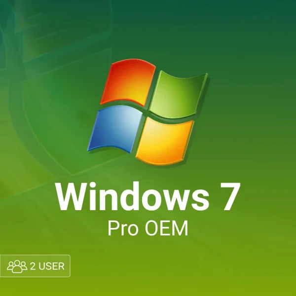 Windows 7 pro OEM 2 user