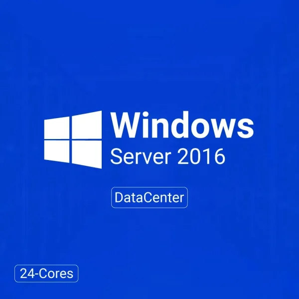 Windows Server 2016 Datacenter 24 Cores