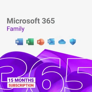 office 365 Family- 15 Months Subscription